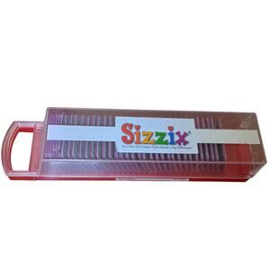 Sizzix Sizzlits SCRIPT Alphabet Die Set 35 Letters, Numbers, & Symbols COMPLETE!